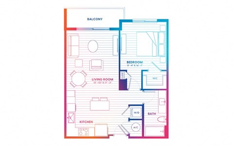 blueprint of a floor plan of a house